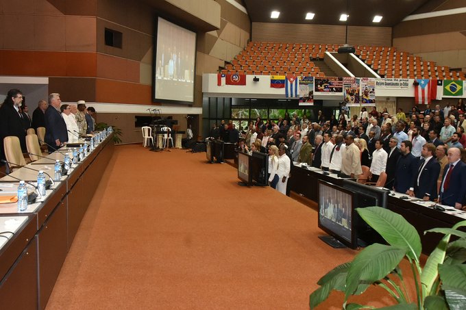 Fidel is evoked in Marti Forum. 
