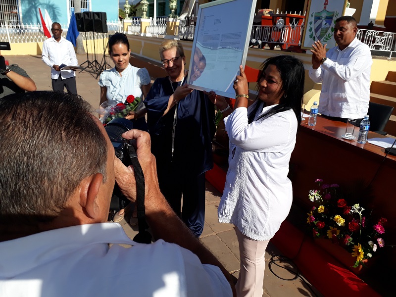 Visita Primer Ministro de Cuba a la ciudad de Trinidad 