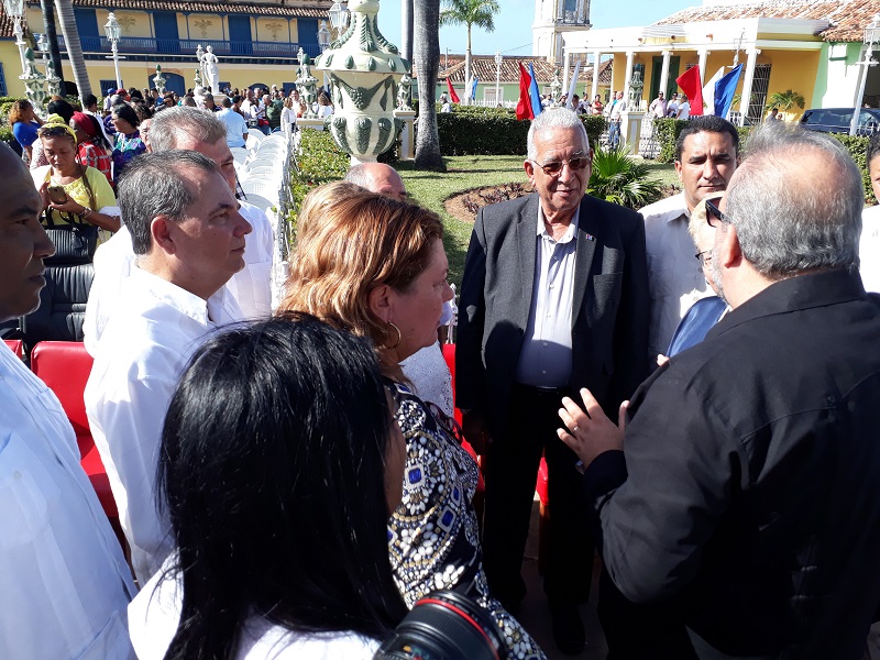 Visita Primer Ministro de Cuba a la ciudad de Trinidad 