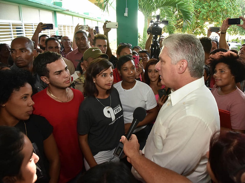 Asiste Díaz-Canel a inauguración de nueva sede universitaria en Artemisa