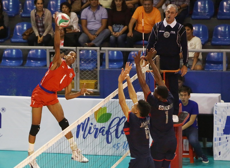 Selección cubana de voleibol sigue invicta en Copa Panamericana