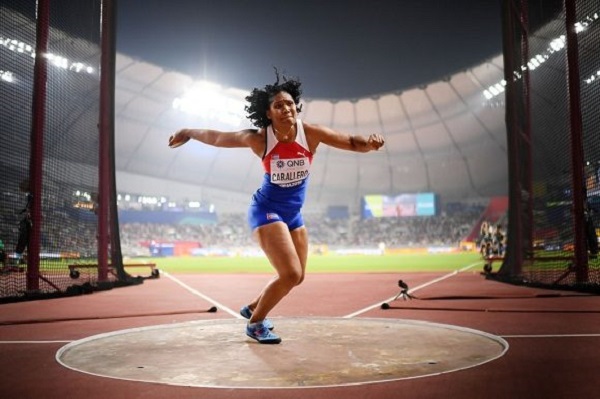 Denia Cabellero tambi�n tuvo una gran actuaci�n en Doha.