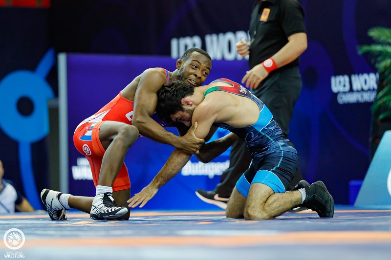 Cuban freestyle wrestler Andreu becomes twice U23 world monarch