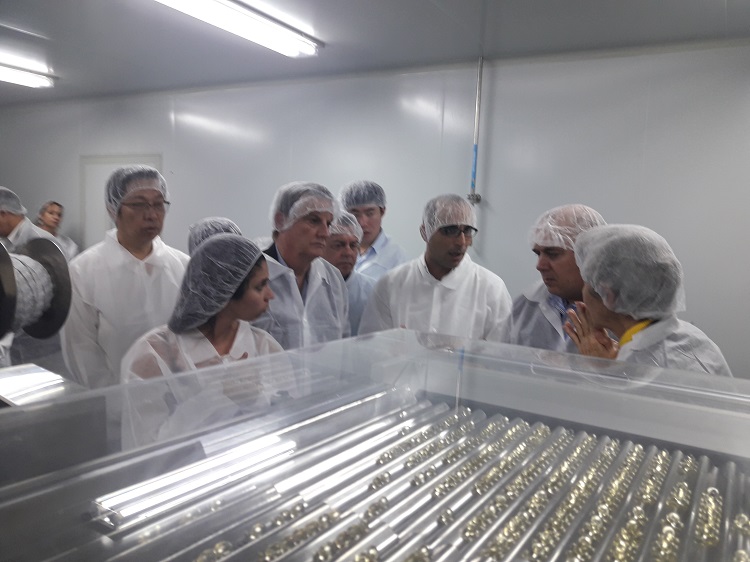 The Inauguration of the First Soft Capsules Center in Cuba