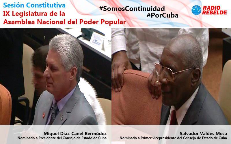 Díaz-Canel recibe a Nicolás Maduro