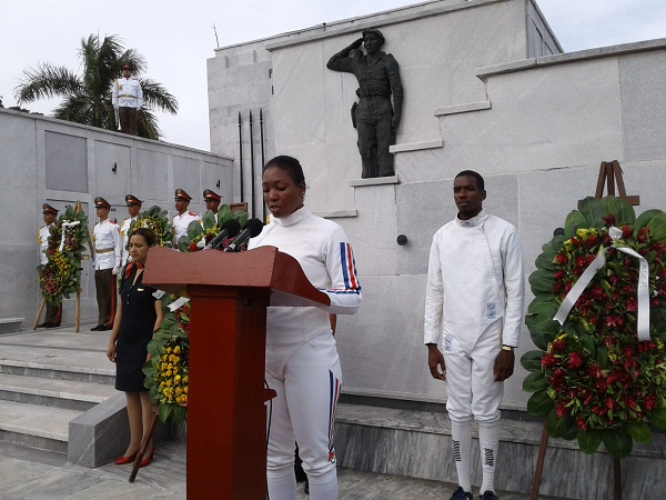 Rinden homenaje a las víctimas del crimen de Barbados