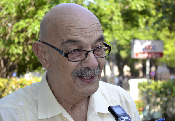 Antonio Moltó, presidente de la Unión de Periodistas de Cuba. Foto: Abel Rojas Barallobre