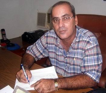 Director General de la Empresa Azucarera, Arnaldo Costa Delgado. Foto Mireya Ojeda Cabrera