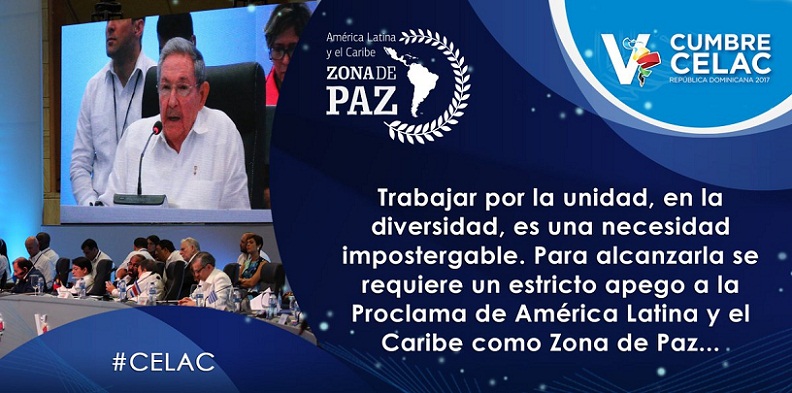 Resultado de imagen para Raúl castro Cumbre CELAC en dominicana