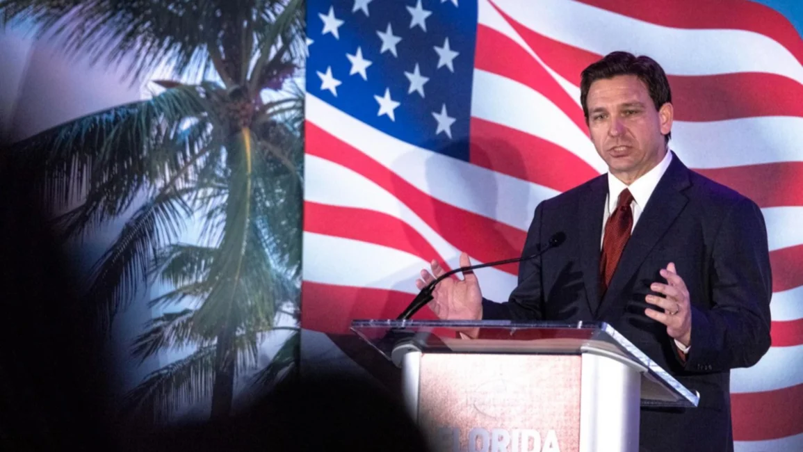 Gobernador de Florida lanza candidatura para las elecciones de 2024