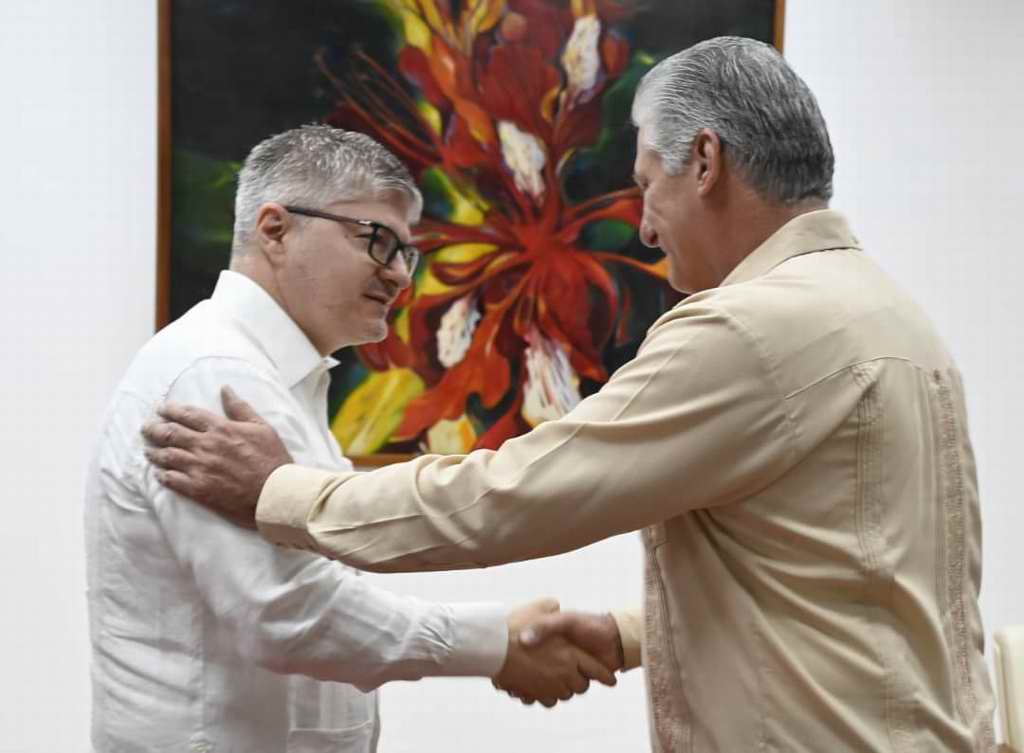 D az Canel Cuba est comprometida con una aeron utica civil